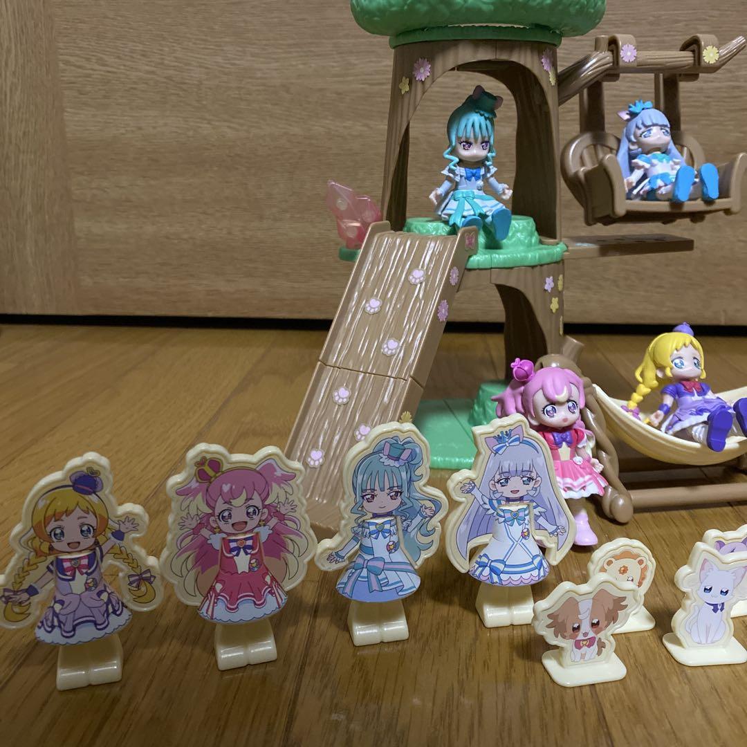 【美品】 わんだふるぷりきゅあ！ ぷりきゅ〜と フィギュア プリキュア