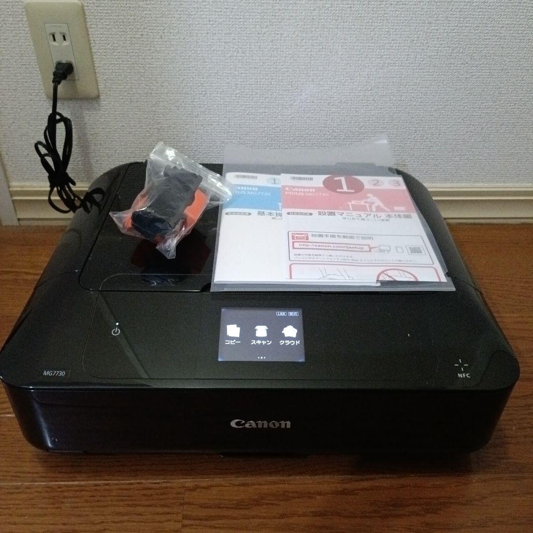ジャンク）Canon PIXUS MG7730 本体 黒 - メルカリ