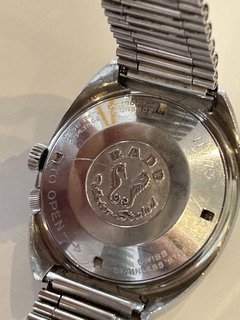 稼働 純正ブレス RADO CAPTAIN COOK ラドー キャプテンクック