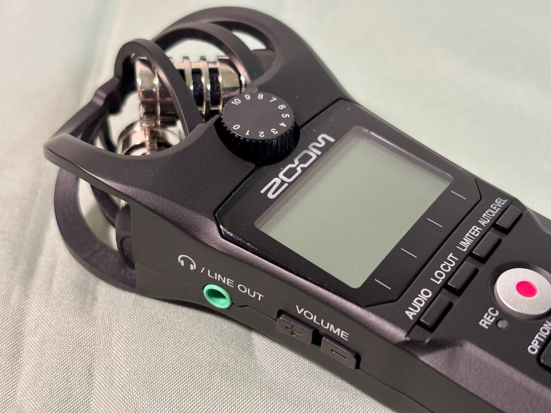 zoom H1n 三脚、ウィンドジャマー、ケースつき 美品