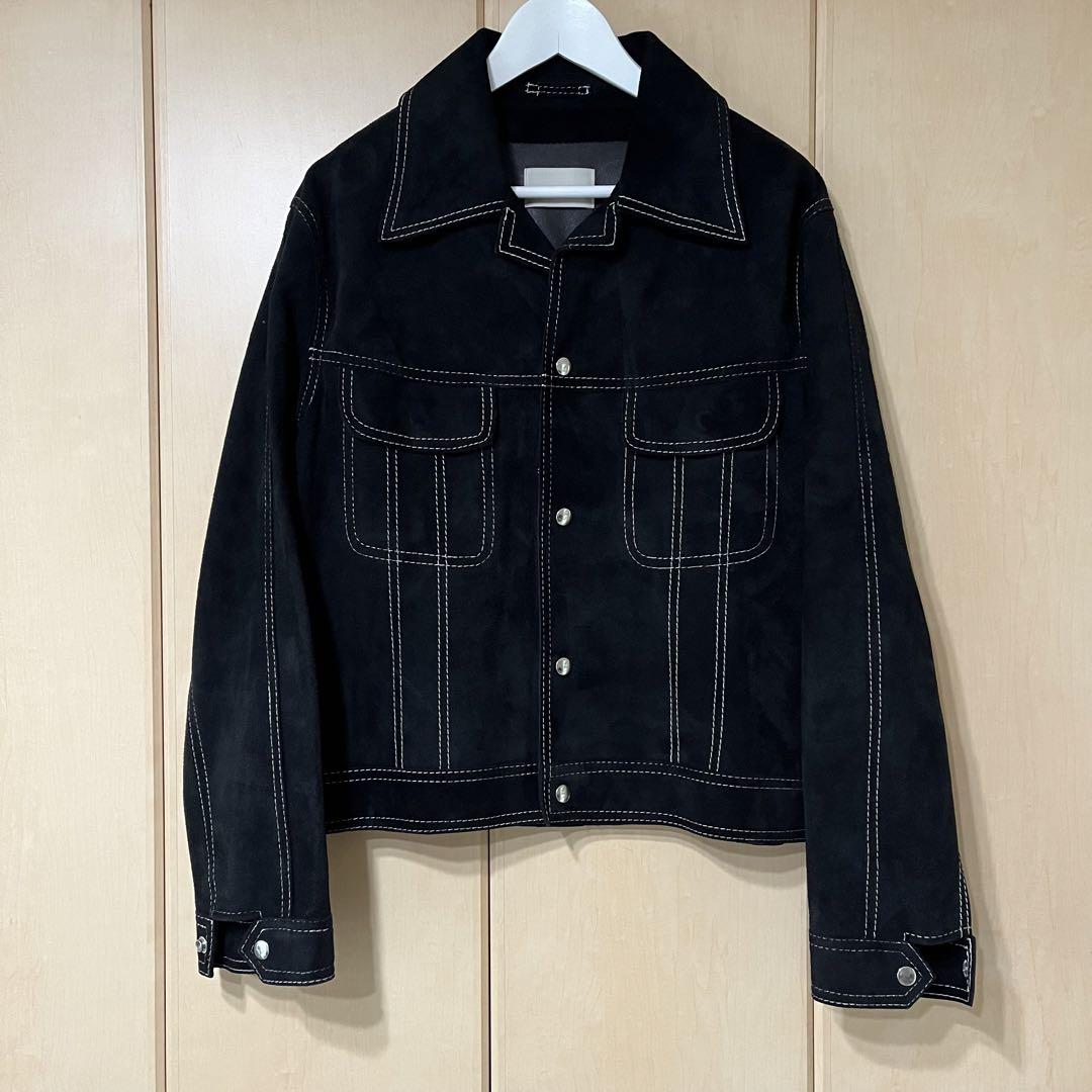 ジャケット・アウター YOKE SUEDE TRUCKER JACKET