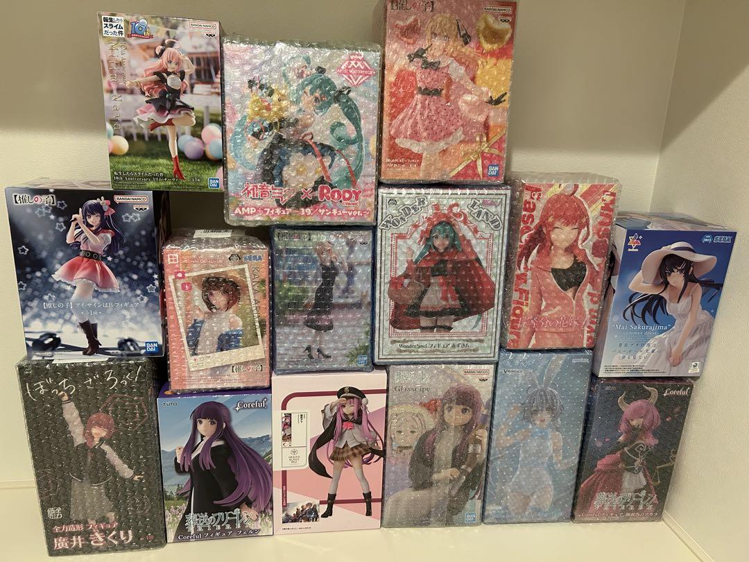 美少女系　プライズ フィギュア　25点セット　まとめ売り 最新含む】美少女系プライズフィギュア16点まとめ売りセット