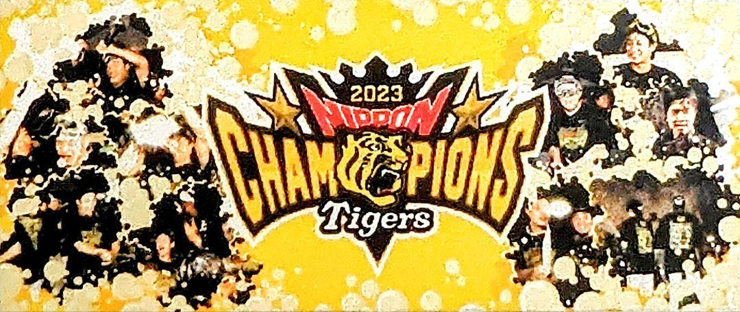 阪神タイガース　日本一記念　ビールかけ　Tシャツ　フェイスタオル　2点セット②