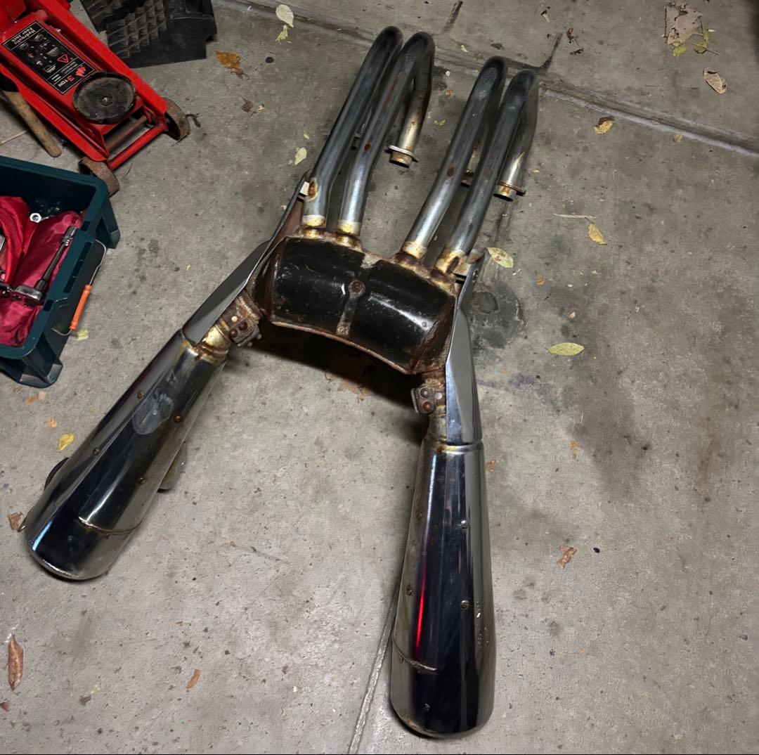 X-4 マフラー MAZ K1 ホンダ 純正 中古 バイク 部品 X4 品薄