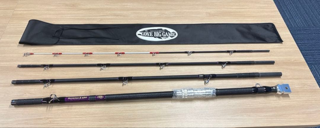 釣房エム invictus-Ⅱ480 クエ アラ 釣竿TICT