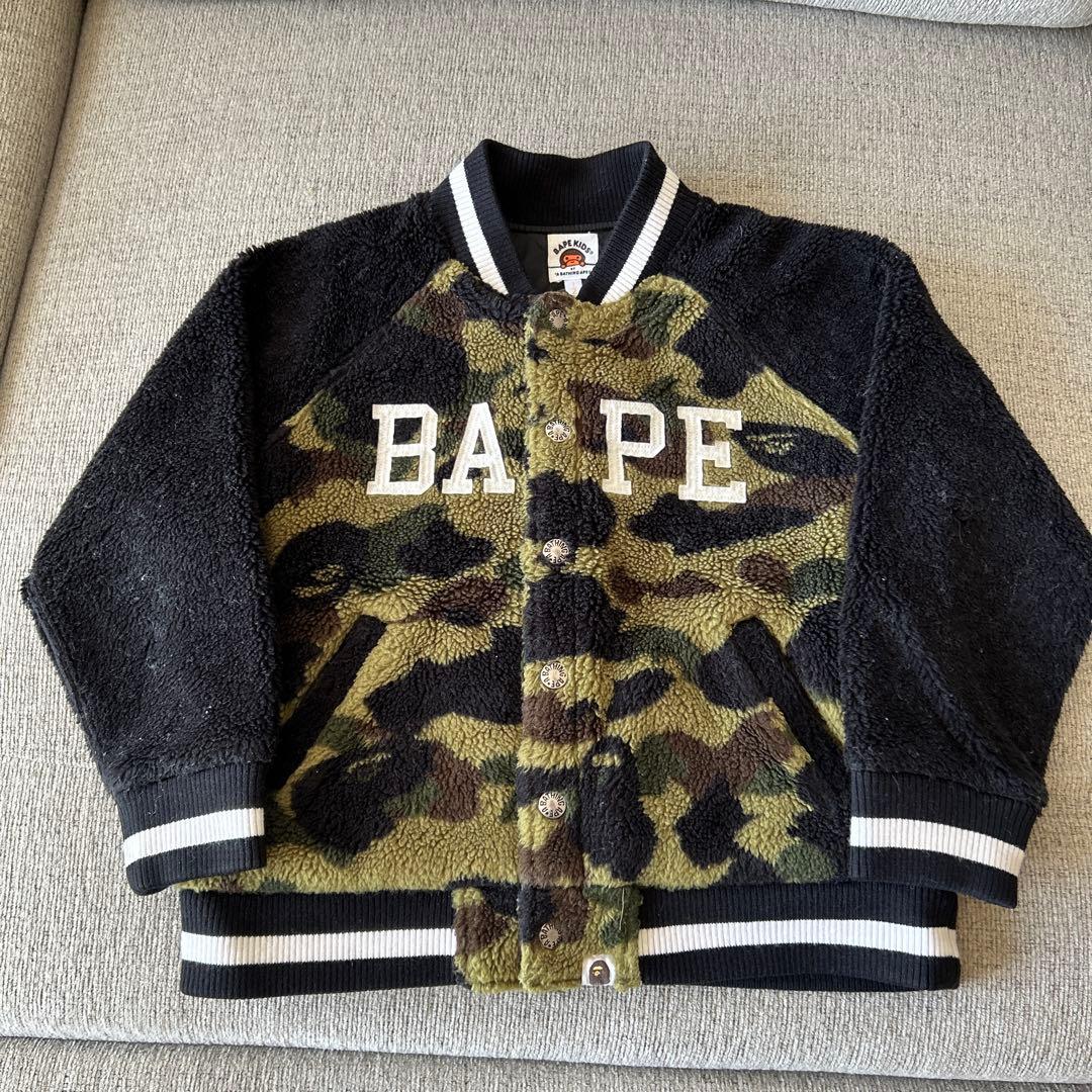 BAPE KIDSカモフラージュジャケット 120cm
