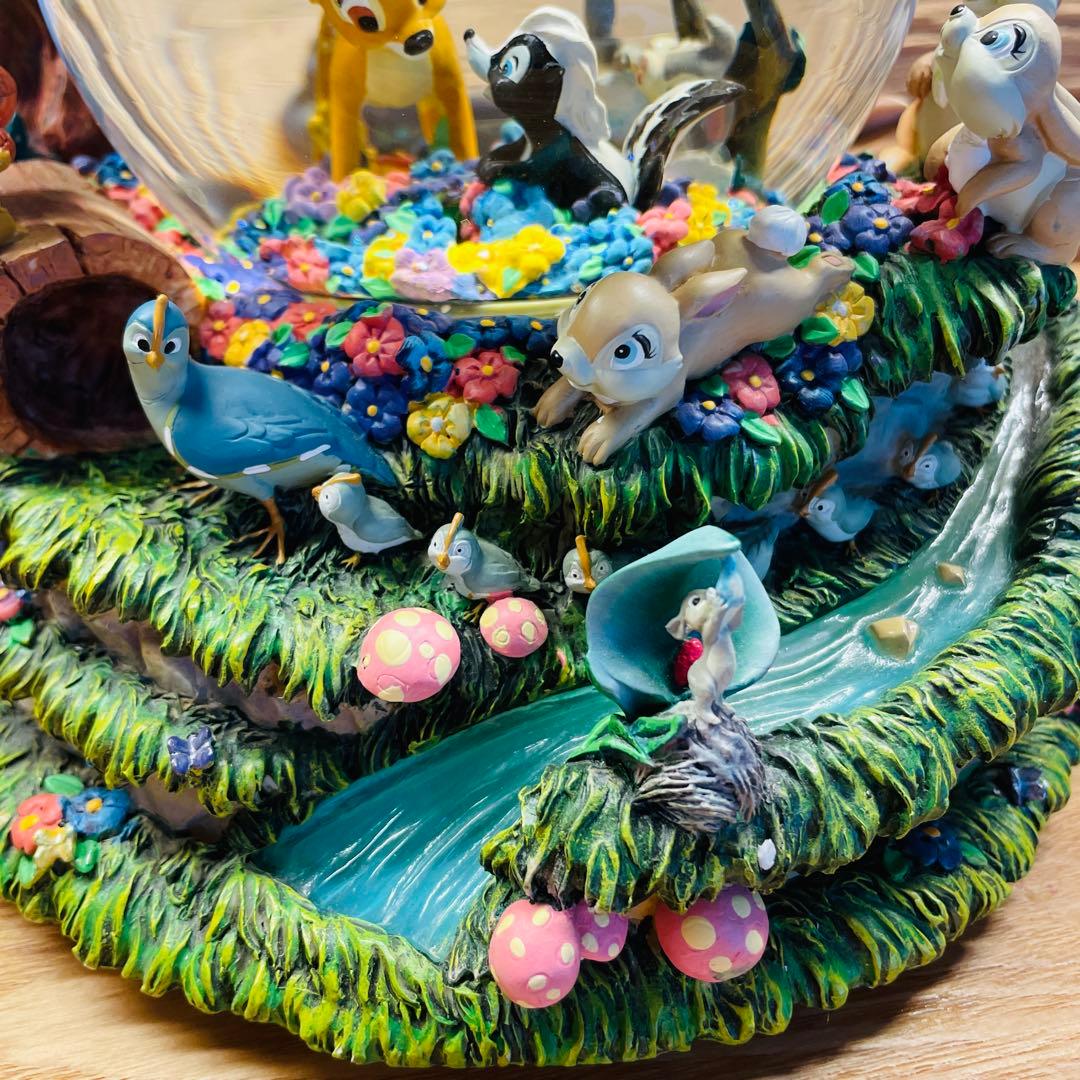 ディズニー バンビ とんすけ スノードーム オルゴールDisney NEXPOTALLINN_EU