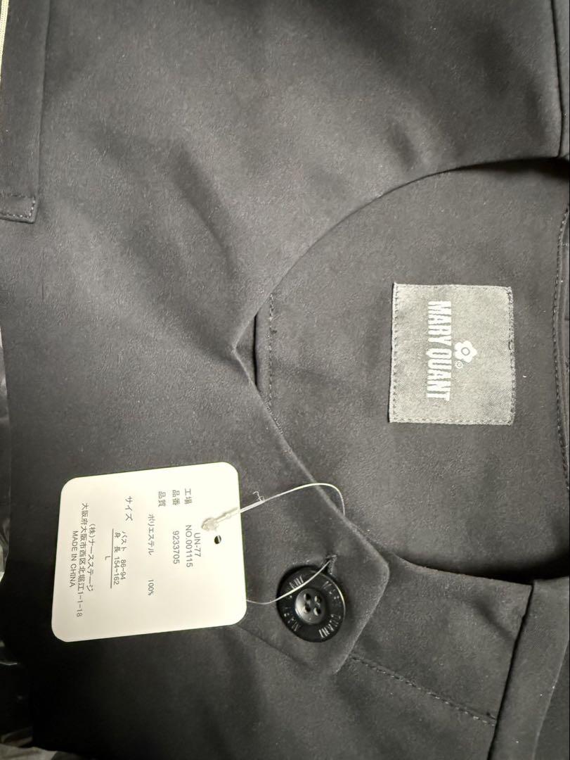 MARY QUANT ブラック スクラブ ユニフォーム