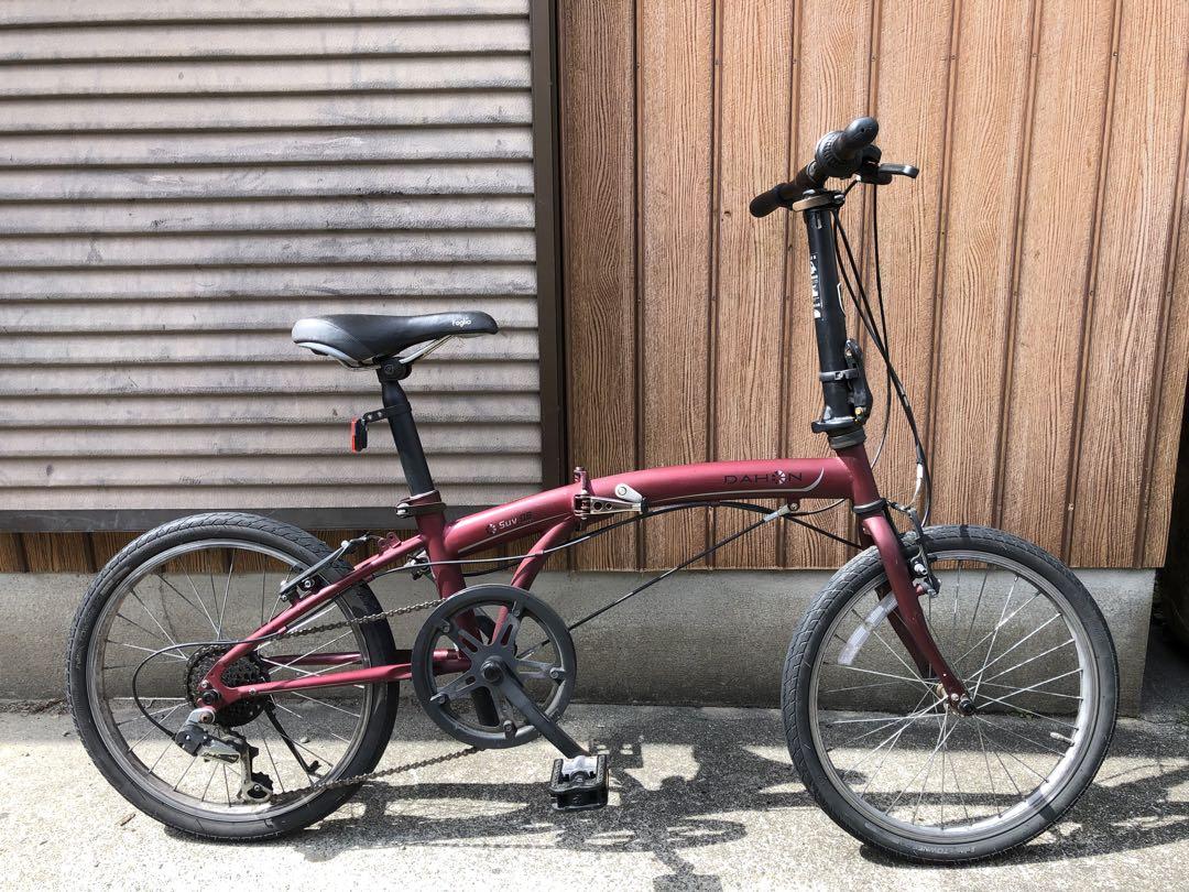 DAHON SUV D6 20インチ　折り畳み自転車　ダホン　deltec