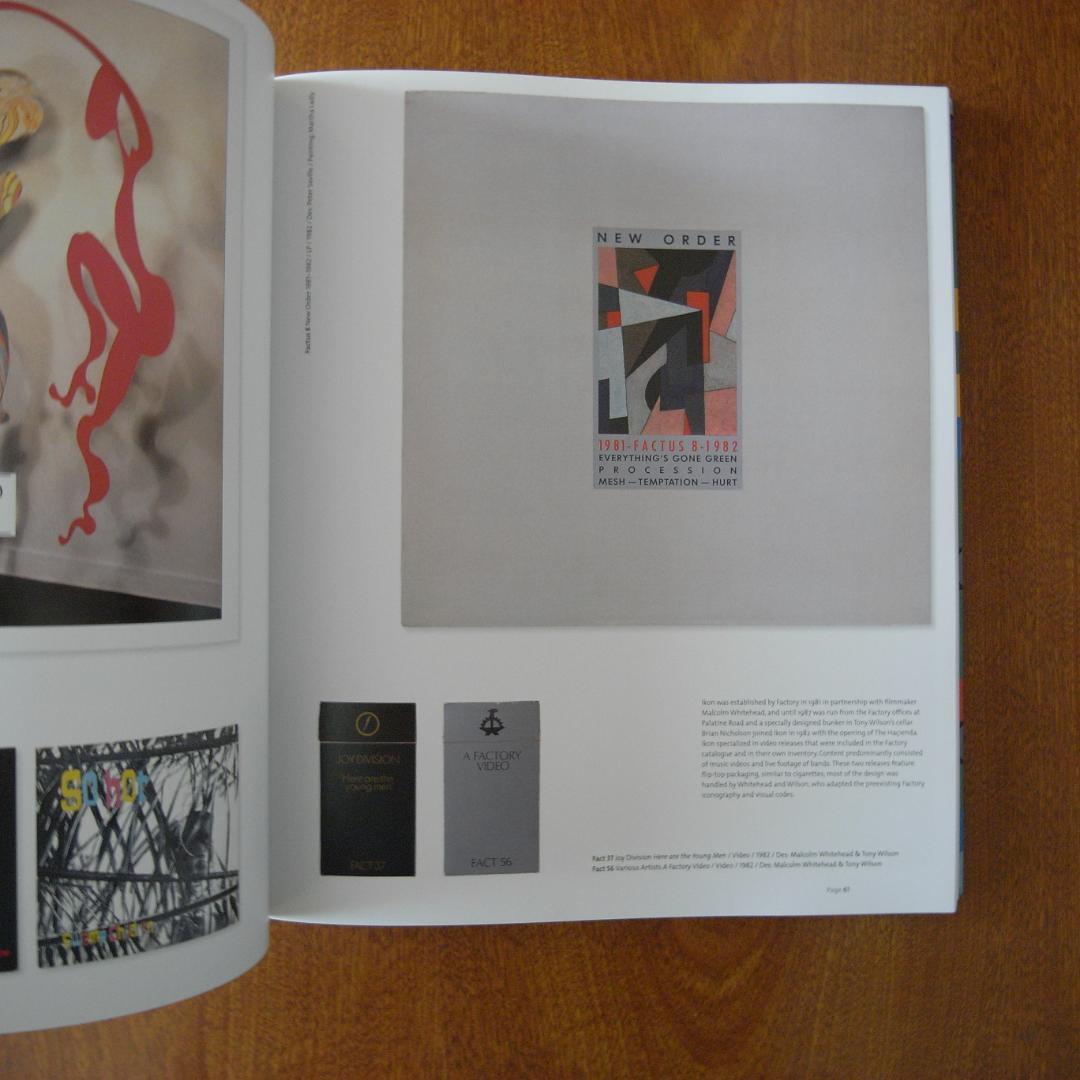 アート・デザイン・音楽 Factory Records Complete Graphic Album