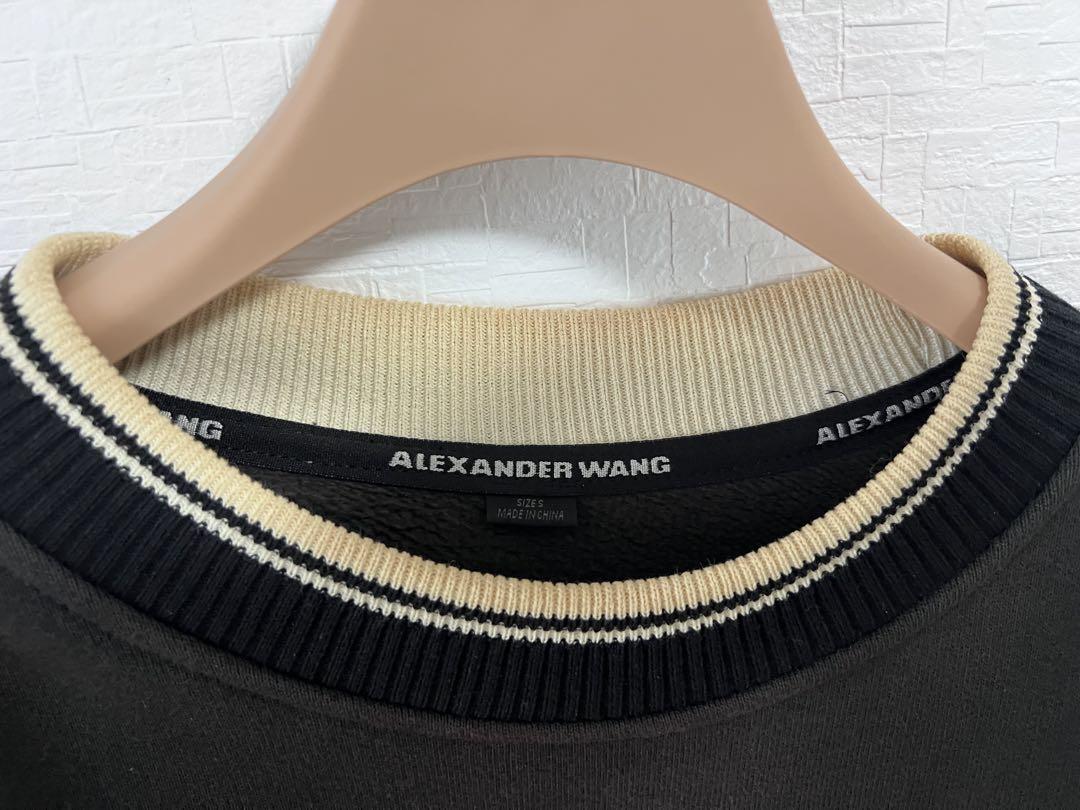 希少デザイン】alexander wang 18AW ロゴスウェット