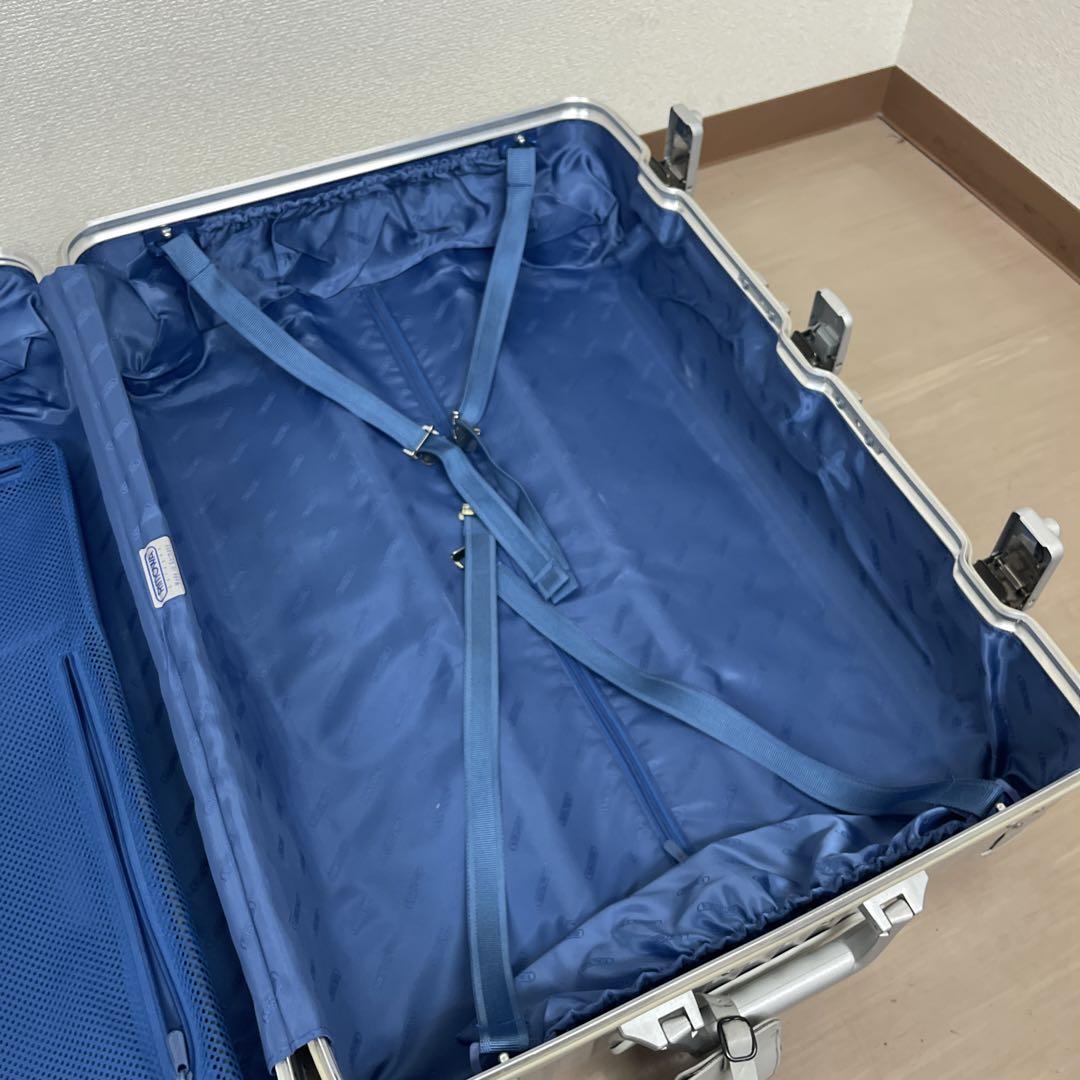 希少 正規品　RIMOWAリモワ トパーズ 82L 青ロゴ　ビンテージ