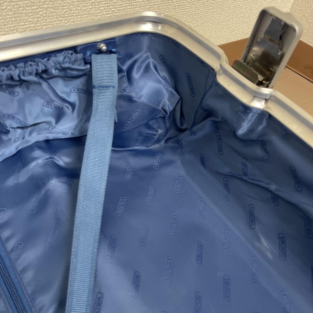 希少 正規品　RIMOWAリモワ トパーズ 82L 青ロゴ　ビンテージ