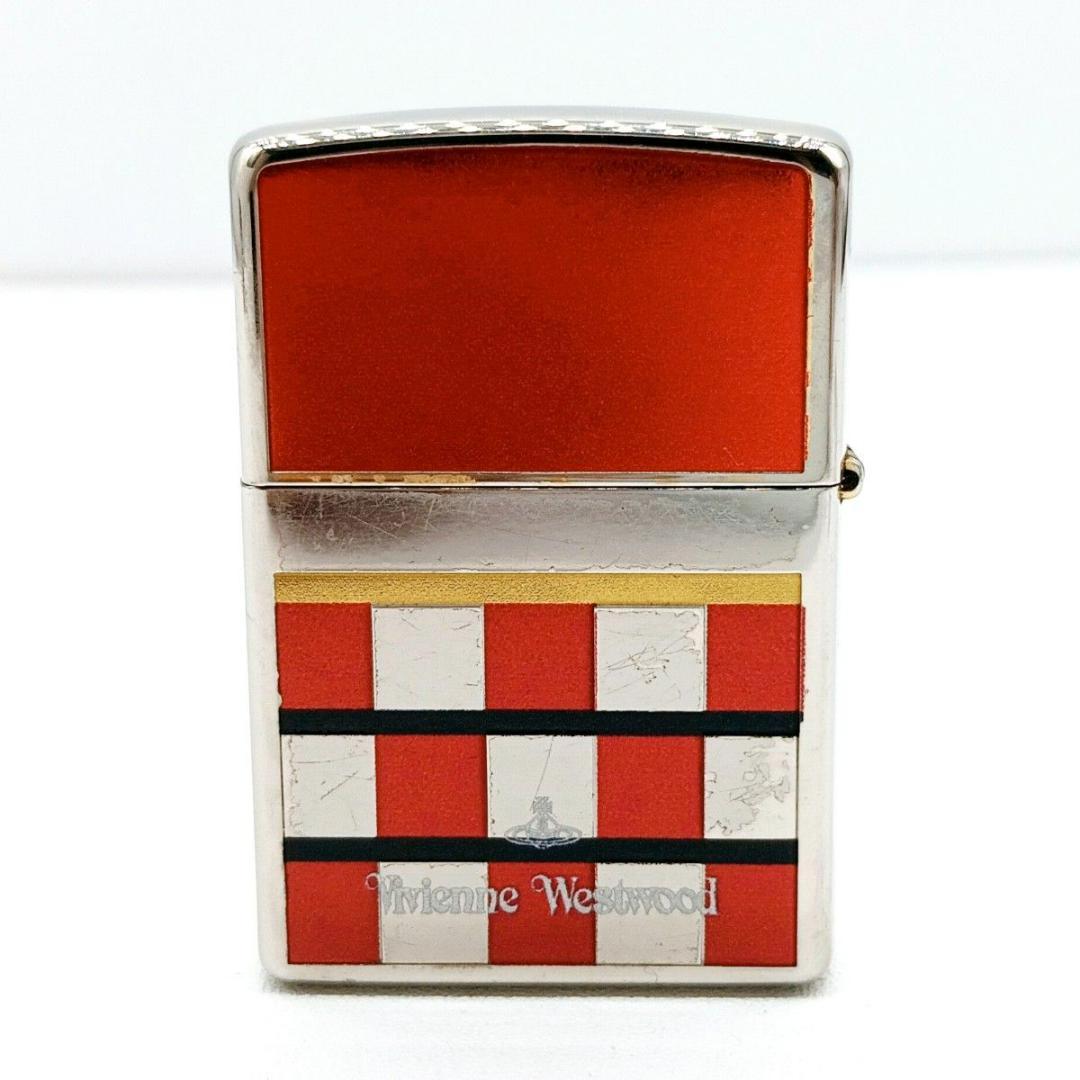 Vivienne westwood オーブ チェック柄 Zippo ヴィヴィアン