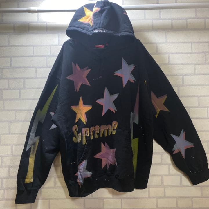 シュプリーム スウェットパーカー GonzStars 木村拓哉 キムタク XL