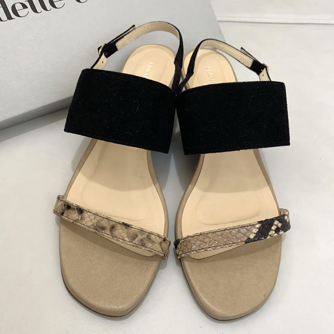 激安通販特集！ 値下げ※【美品】Odette e Odile サンダル 23.5cm 靴