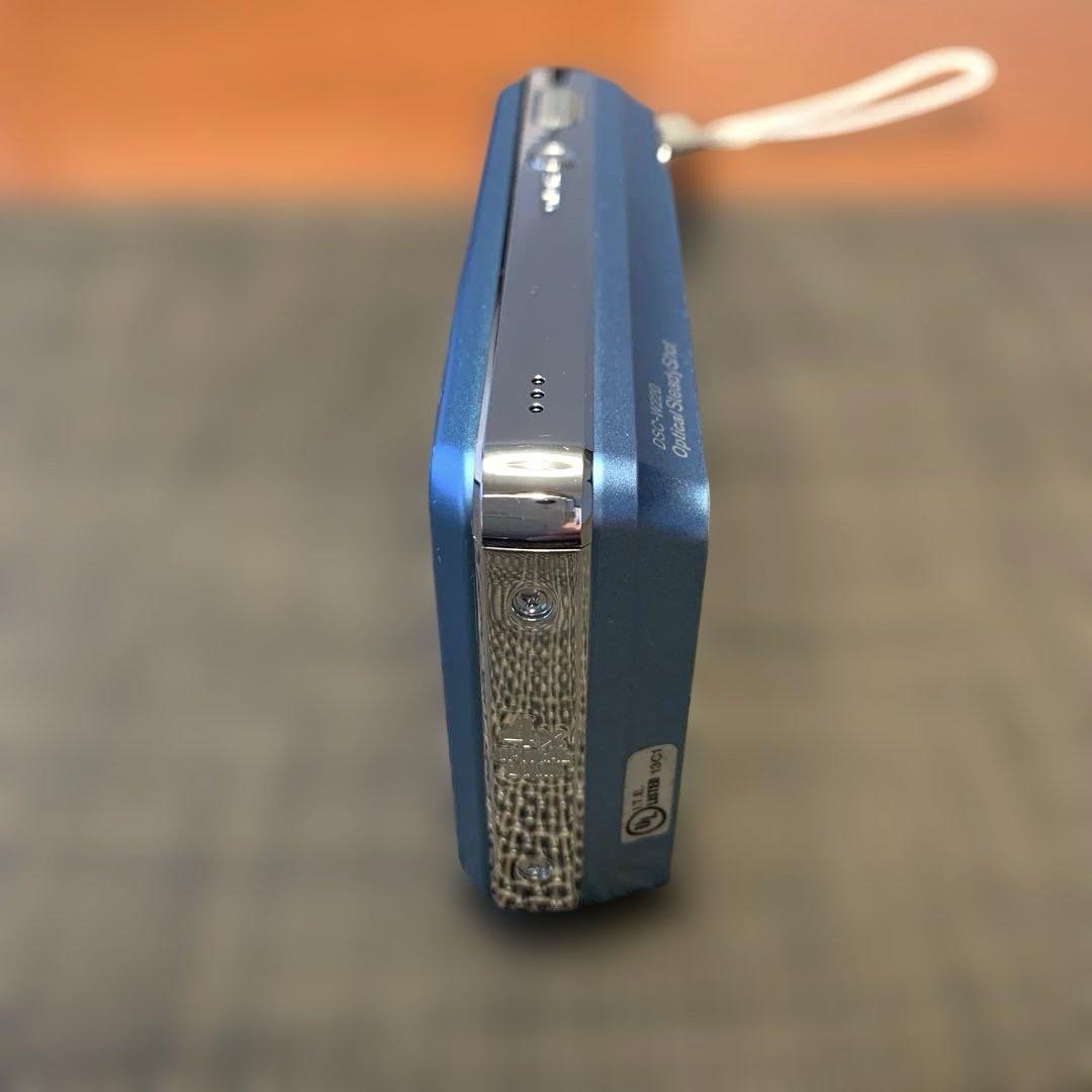 【美品】SONY サイバーショットW220 ライトブルー　付属品有　箱無