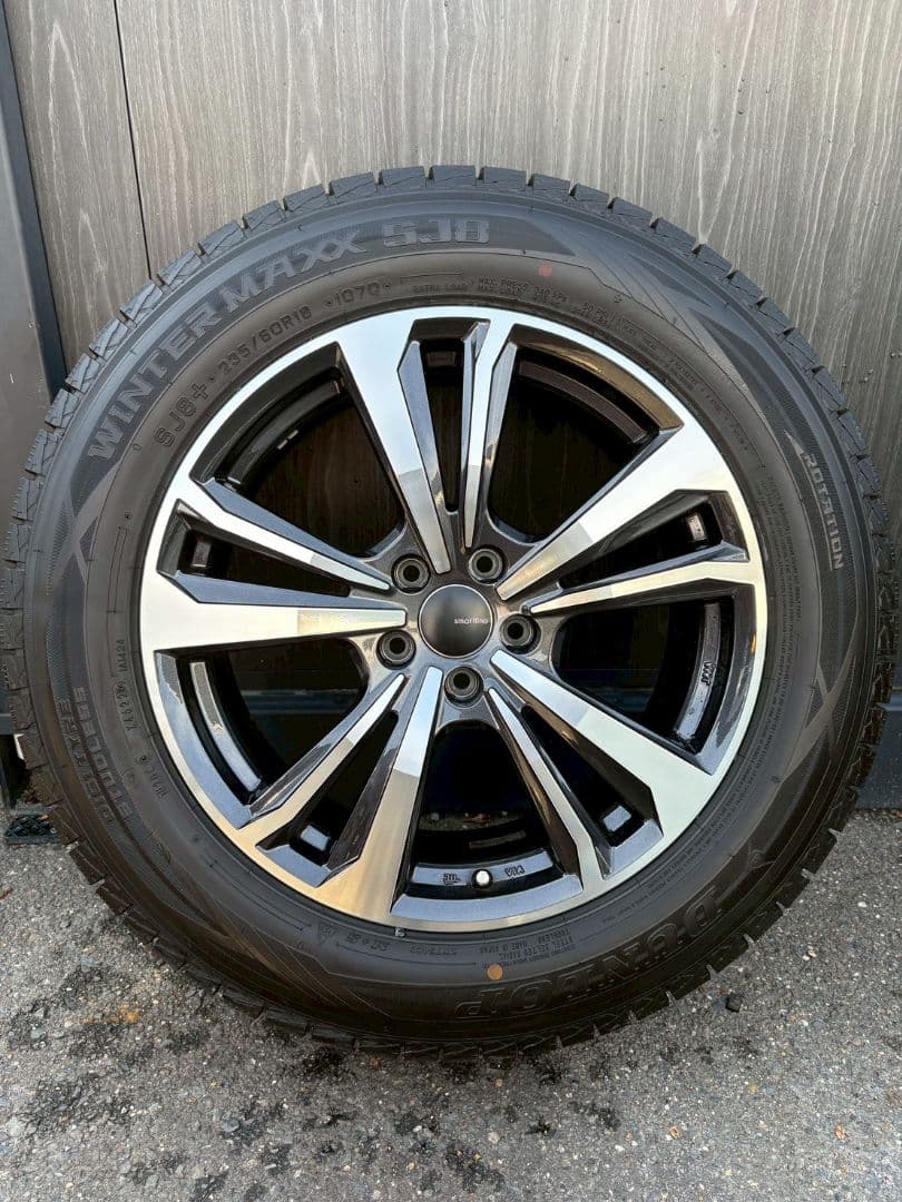 DUNLOP WINTER MAXX 18インチsmartlineアルミセット DUNLOP WINTER MAXX 18インチsmartlineアルミセット