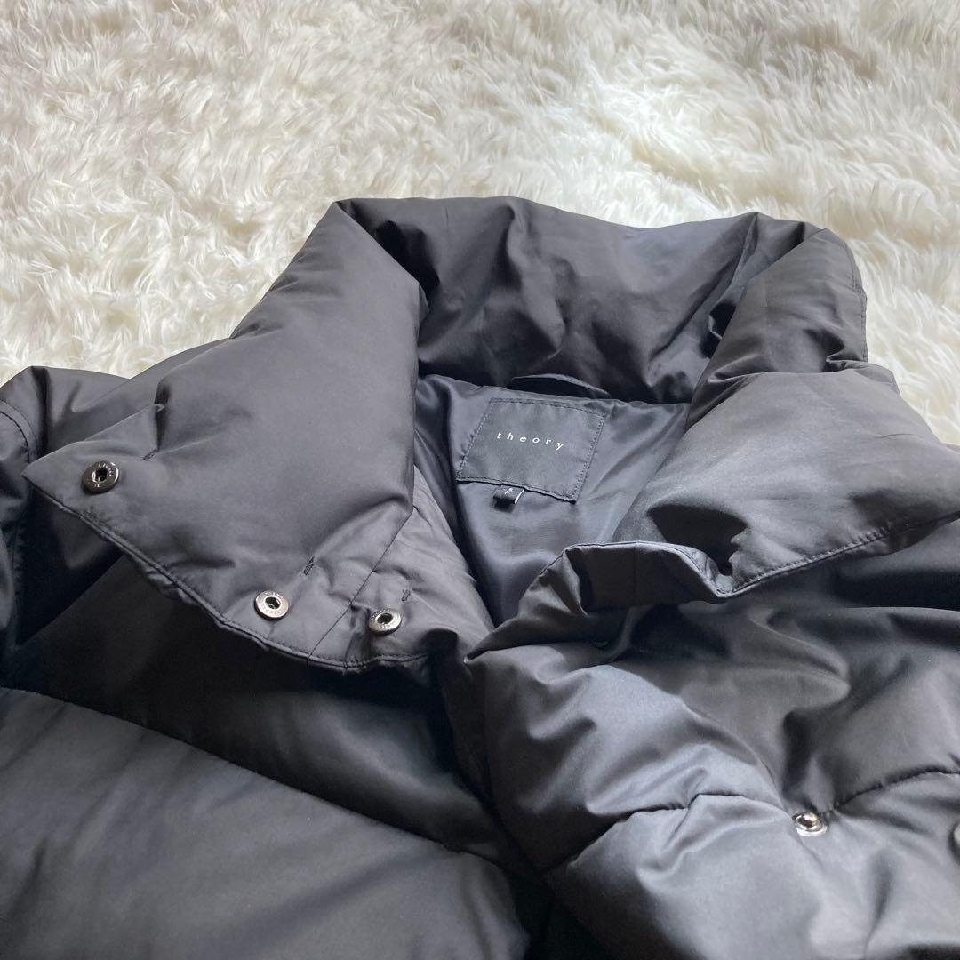 美品✨theory セオリー ダウンジャケット コート ブラック Sサイズ 美品✨theory セオリー ダウンジャケット コート ブラック Sサイズ