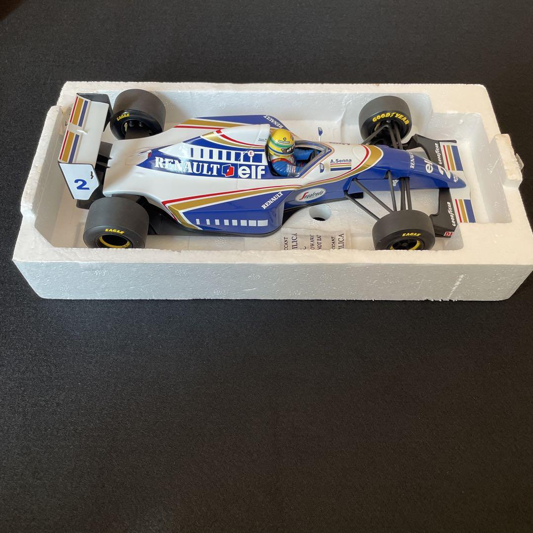 【ミニチャンプス】ウィリアムズFW16 アイルトン・セナ ミニカー 1:18