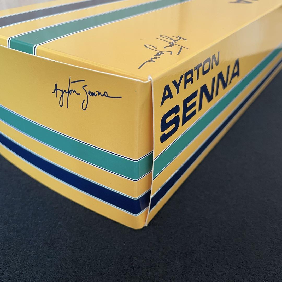 【ミニチャンプス】ウィリアムズFW16 アイルトン・セナ ミニカー 1:18