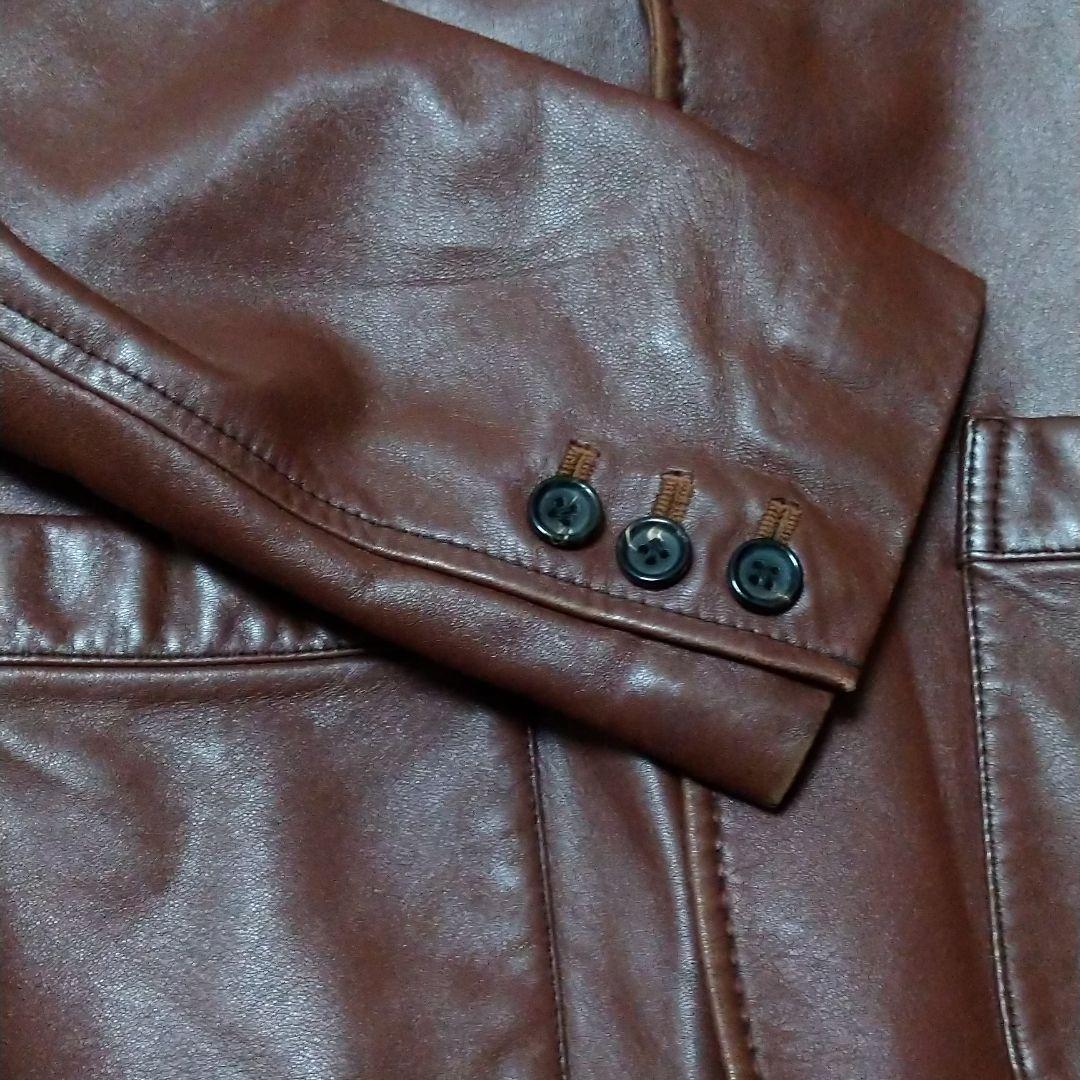 新作正規品 THE FLAT HEAD 羊革テーラードジャケット サイズ38 HKjCG-m73792445332 超歓迎安い