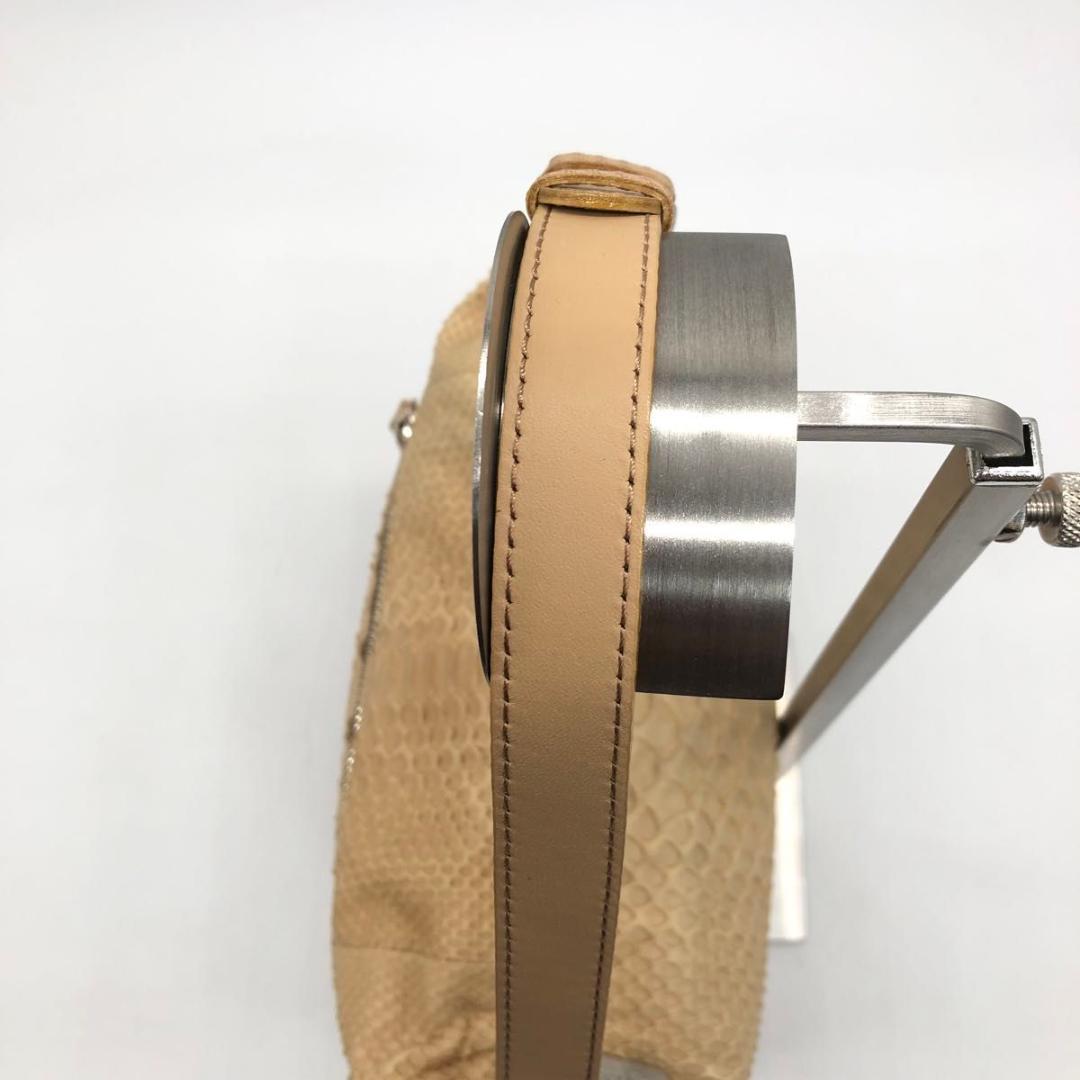ホットマン セール 極美品 ダイヤモンドパイソン ワンショルダー ハンドバッグ バッグ