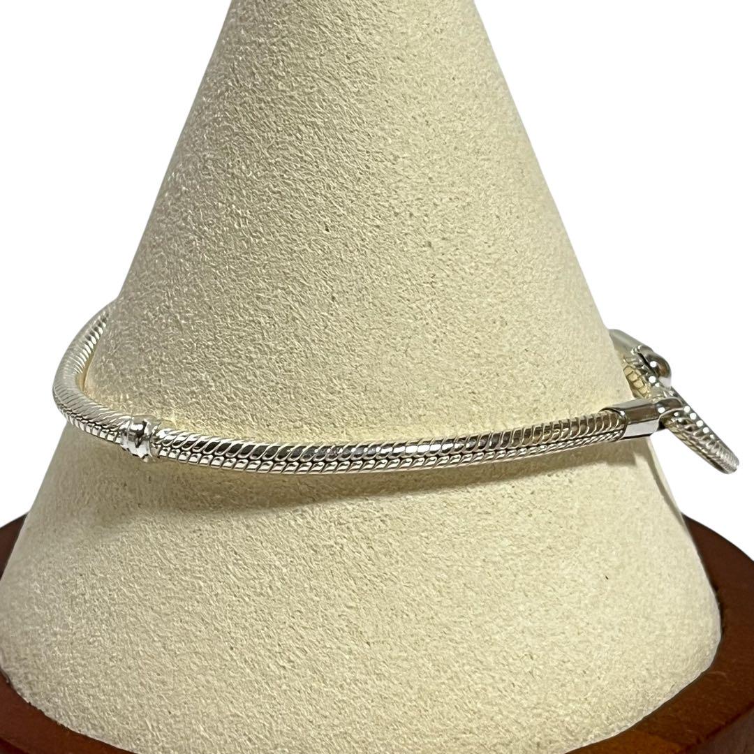 極美品】PANDORA パンドラ ハートクラスプブレスレット 箱付き