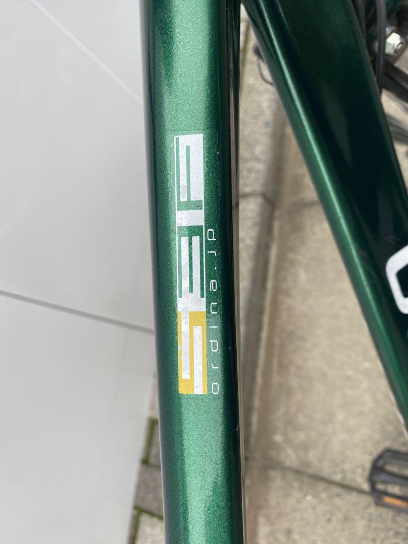 ブリヂストン　自転車　オルディナs3F 27型グラッシーグリーン