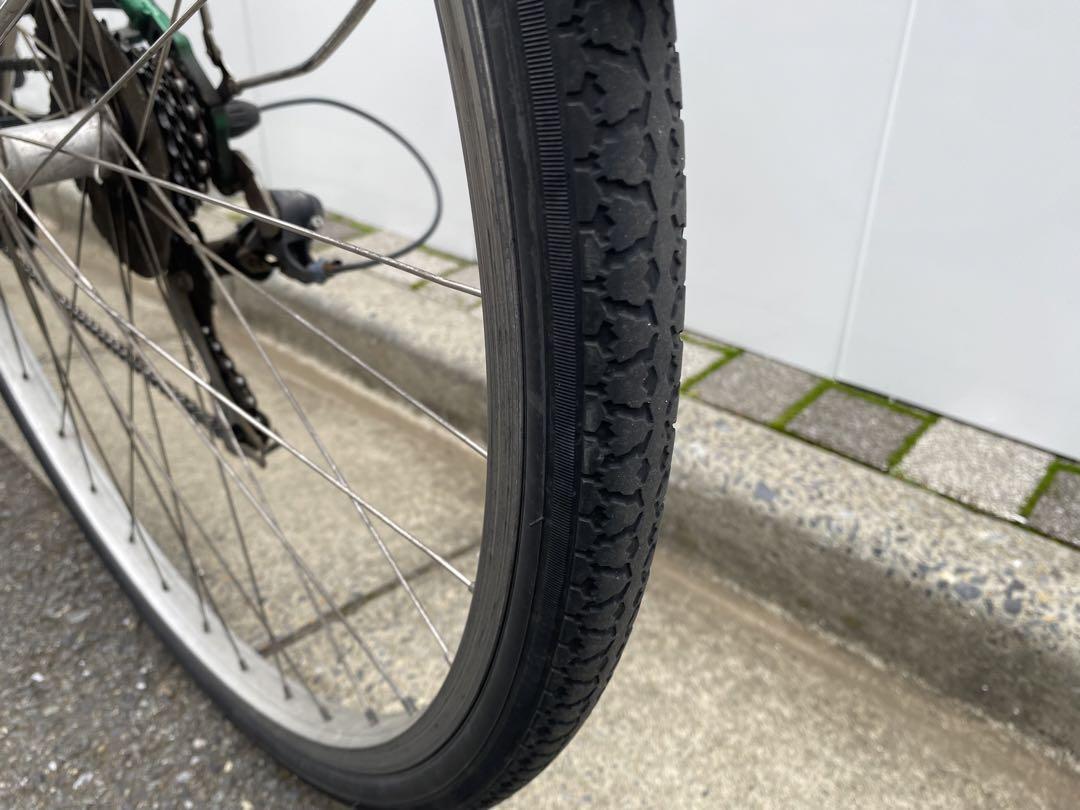 ブリヂストン　自転車　オルディナs3F 27型グラッシーグリーン
