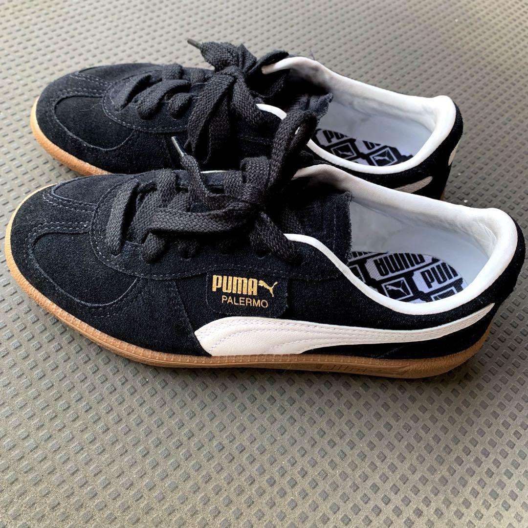 Puma Palermo ブラックスニーカー