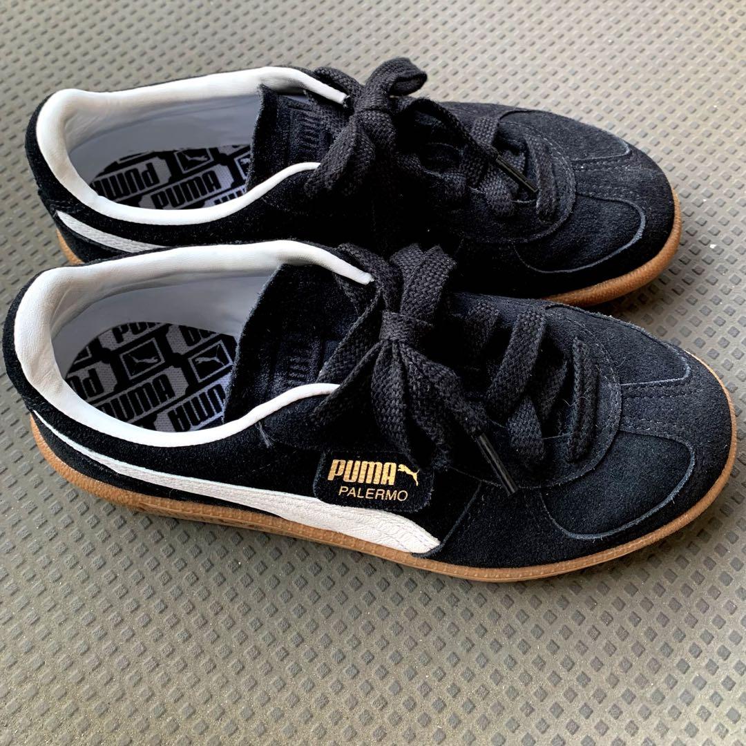 Puma Palermo ブラックスニーカー