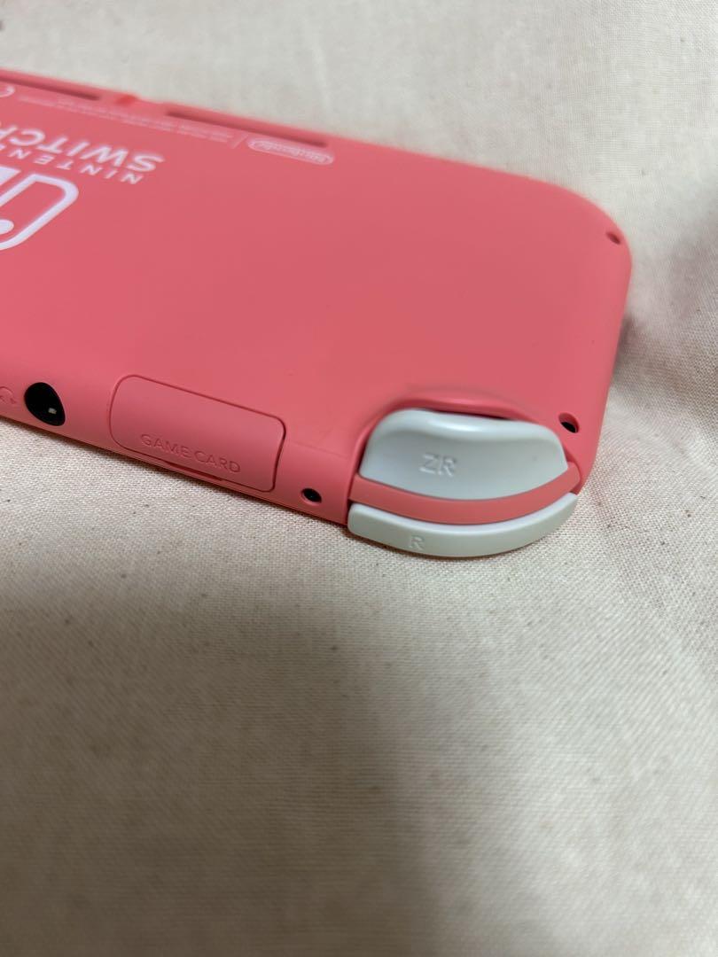 Nintendo Switch Lite ピンク 本体 充電器　箱付き