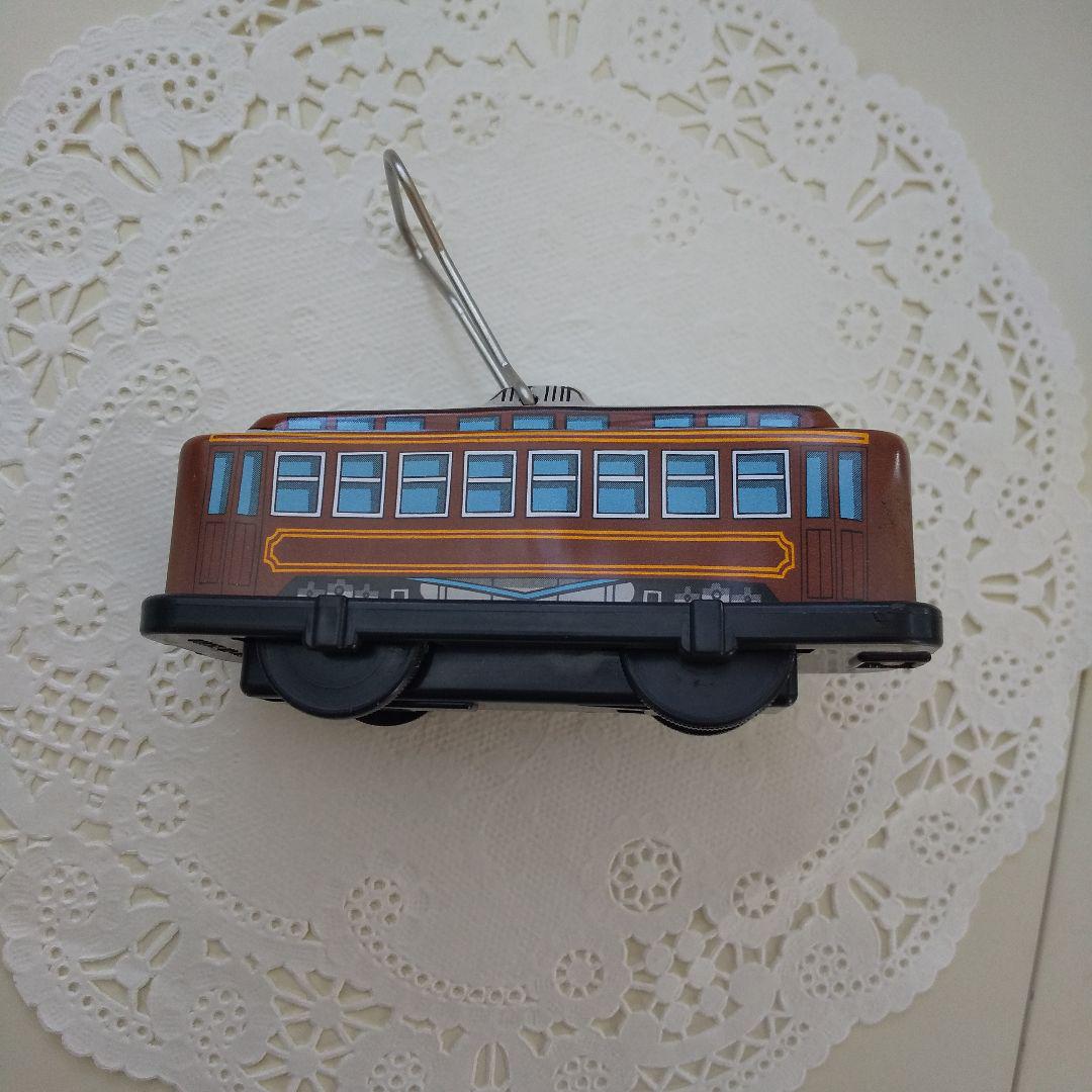 昭和レトロ 電車 ゼンマイ ブリキ おもちゃ ヴィンテージ