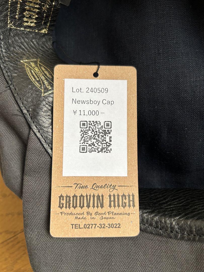 The GROOVIN HIGH グルービンハイ キャスケット ニュースボーイ 帽子