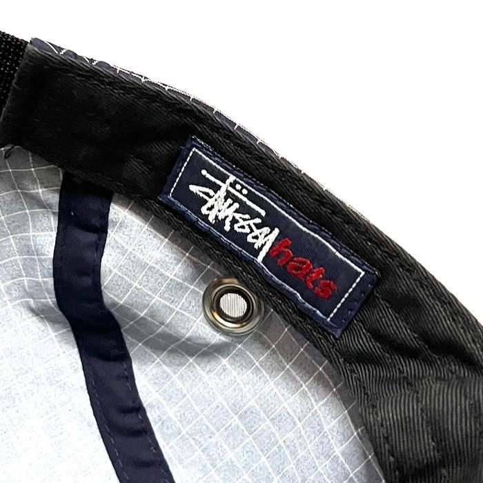 レア 90s-00s STUSSY INTERNATIONAL 格子柄 キャップ