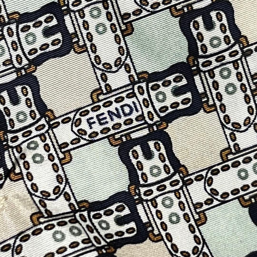 希少　FENDI ダブルトレンチコート　48サイズ　総柄　スプリングコート