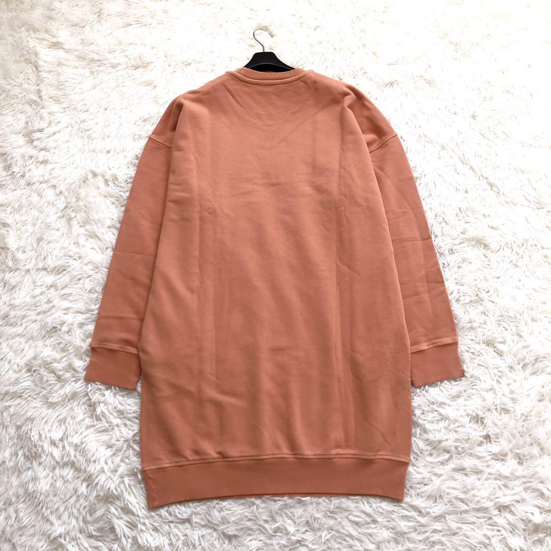 ✨定価3.5万円♡人気✨DIESEL スウェットワンピース 新品タグ　オレンジ