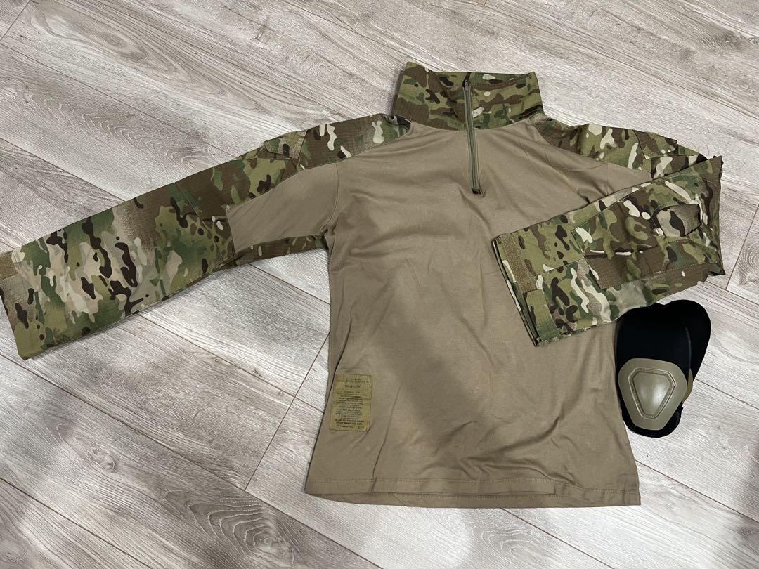 エマーソン CRYE マルチカム上下セット XLサイズ ブー二ーハット付き