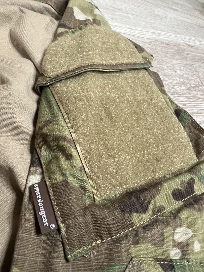 エマーソン CRYE マルチカム上下セット XLサイズ ブー二ーハット付き
