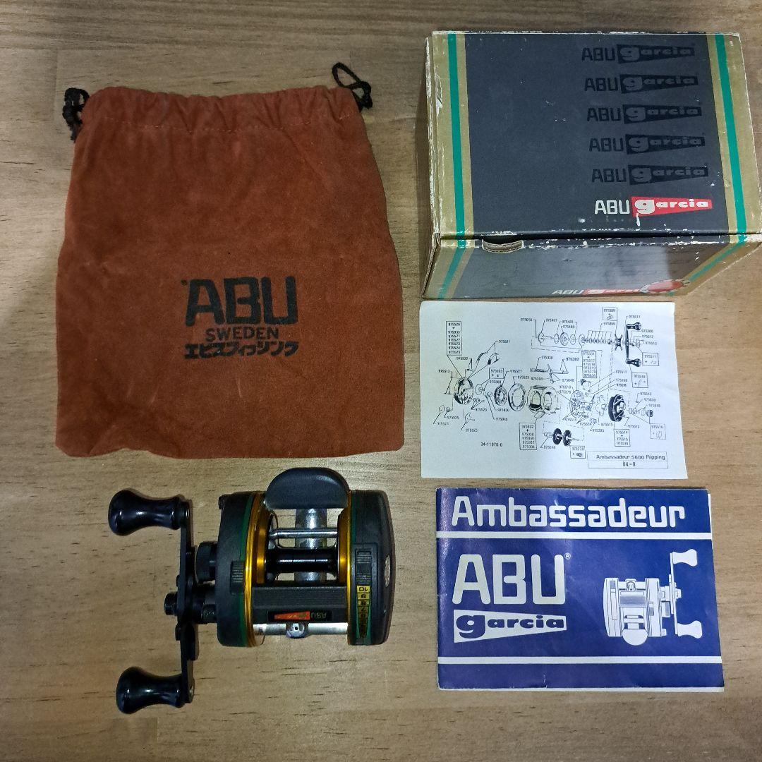 人気ブランド新作豊富 アンバサダー 5600 フリッピング リール