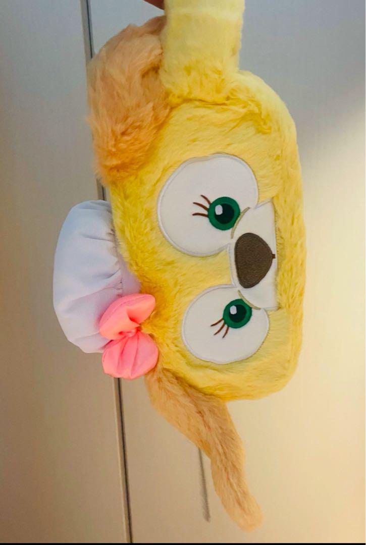 Disney - 海外ディズニー限定　クッキー・アン　もこもこペンケース＆シリコンポーチ2点セット 海外ディズニー限定 クッキー・アン もこもこペンケース