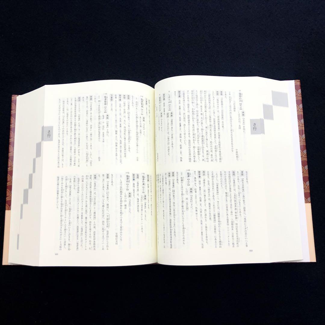 「和歌の歌枕・地名大辞典」吉原栄徳 著 2008年 おうふう