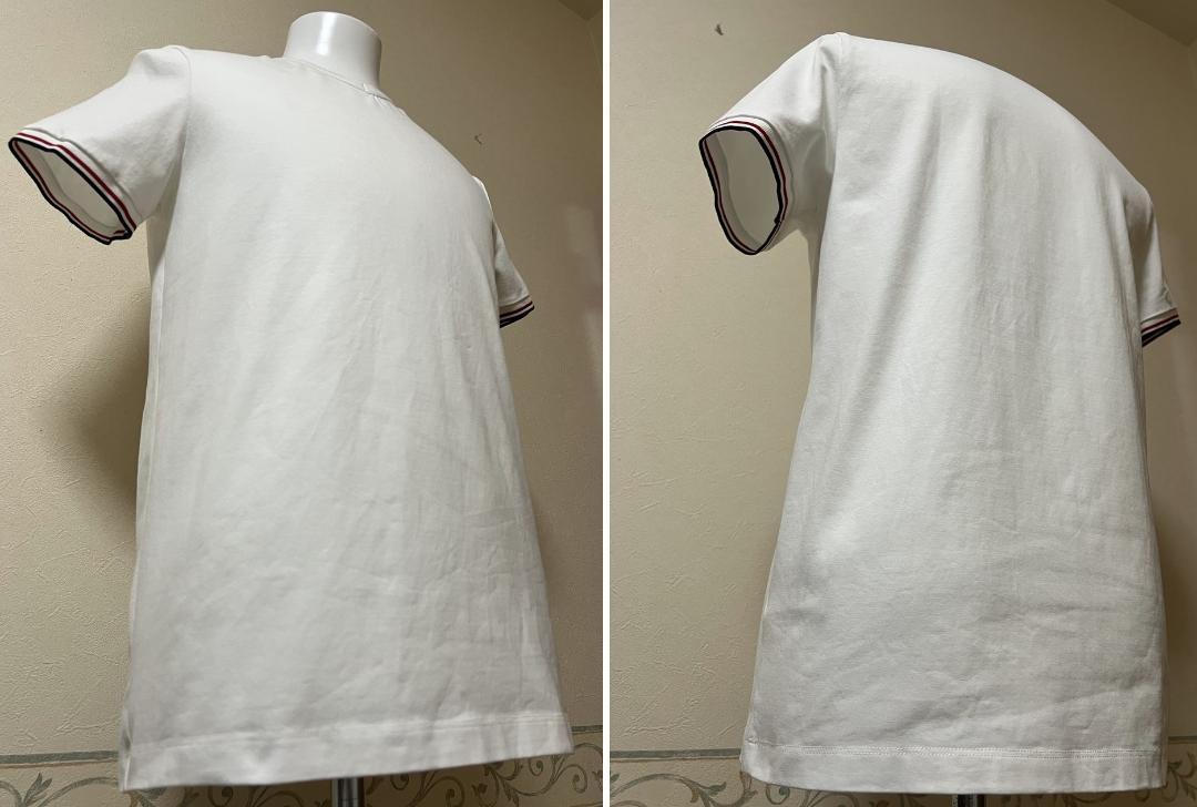 【美品】MONCLER　MAGLIA SCOLLO A V T-shirt【М】