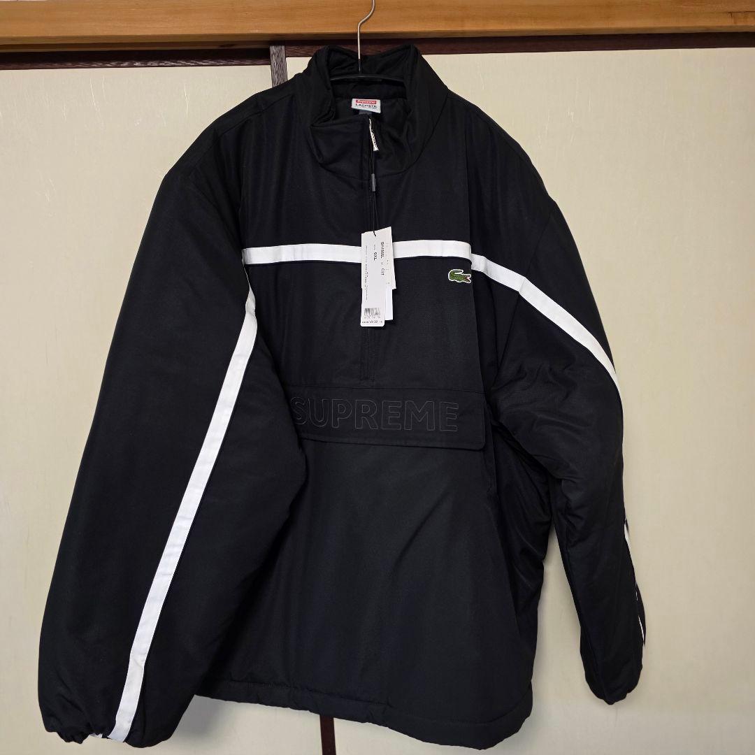 希少品 LACOSTE SUPREME ハーフジップタイプのプルオーバー XL - メルカリ