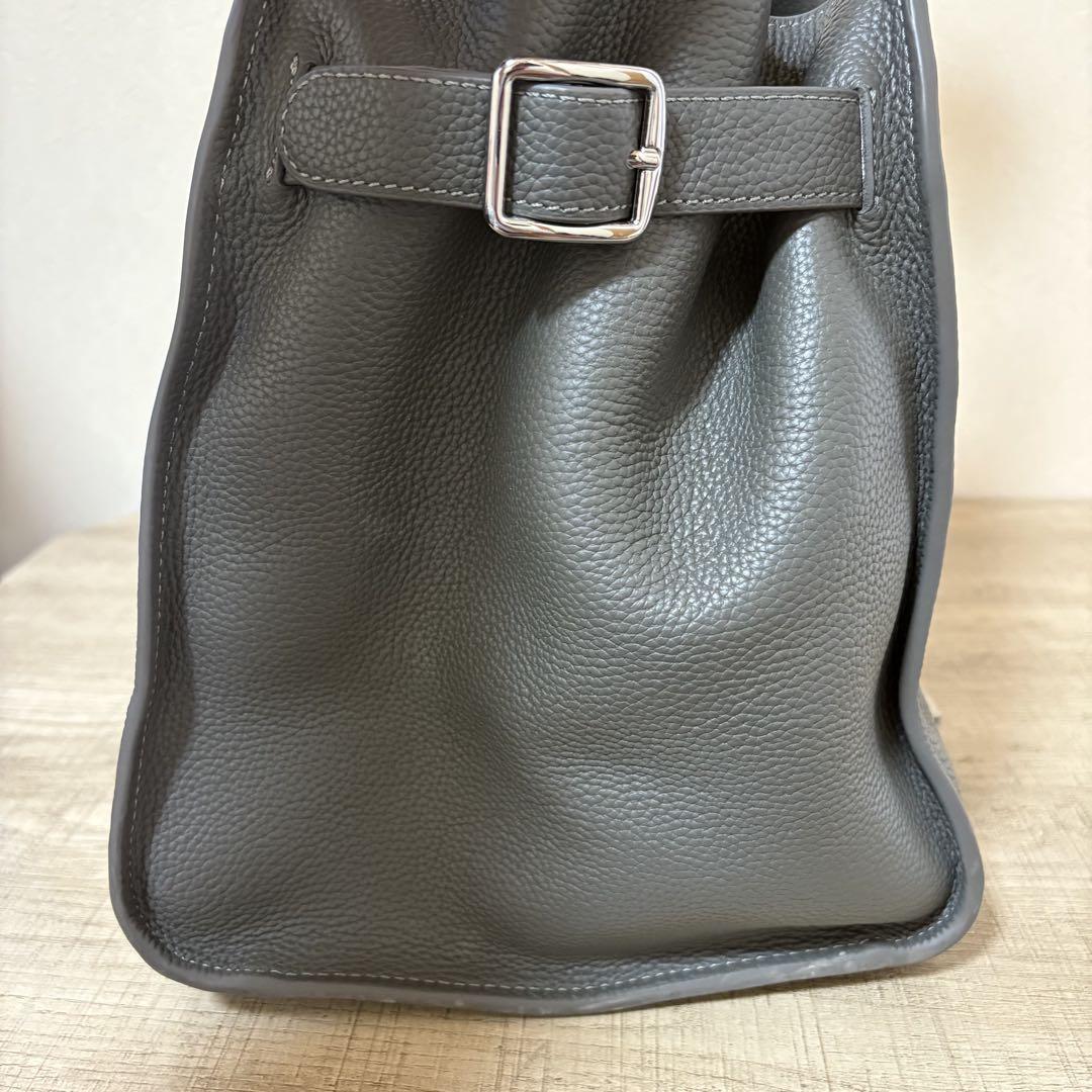 JISTORY SIDE BELT BOSTON BAG グレー