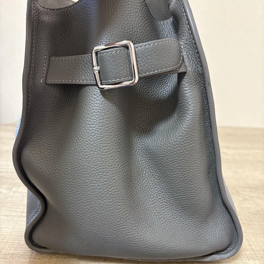 JISTORY SIDE BELT BOSTON BAG グレー
