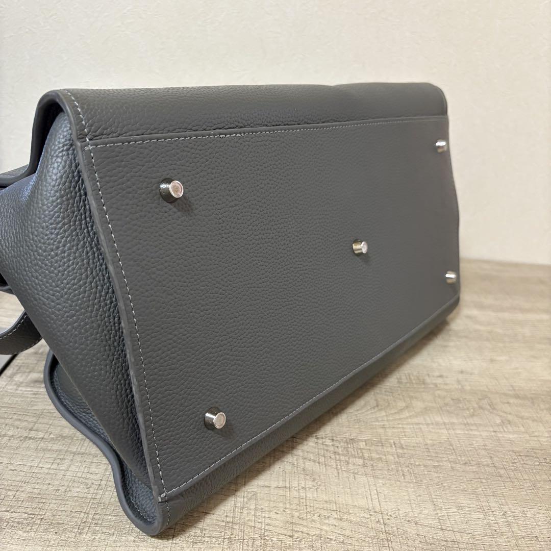 JISTORY SIDE BELT BOSTON BAG グレー