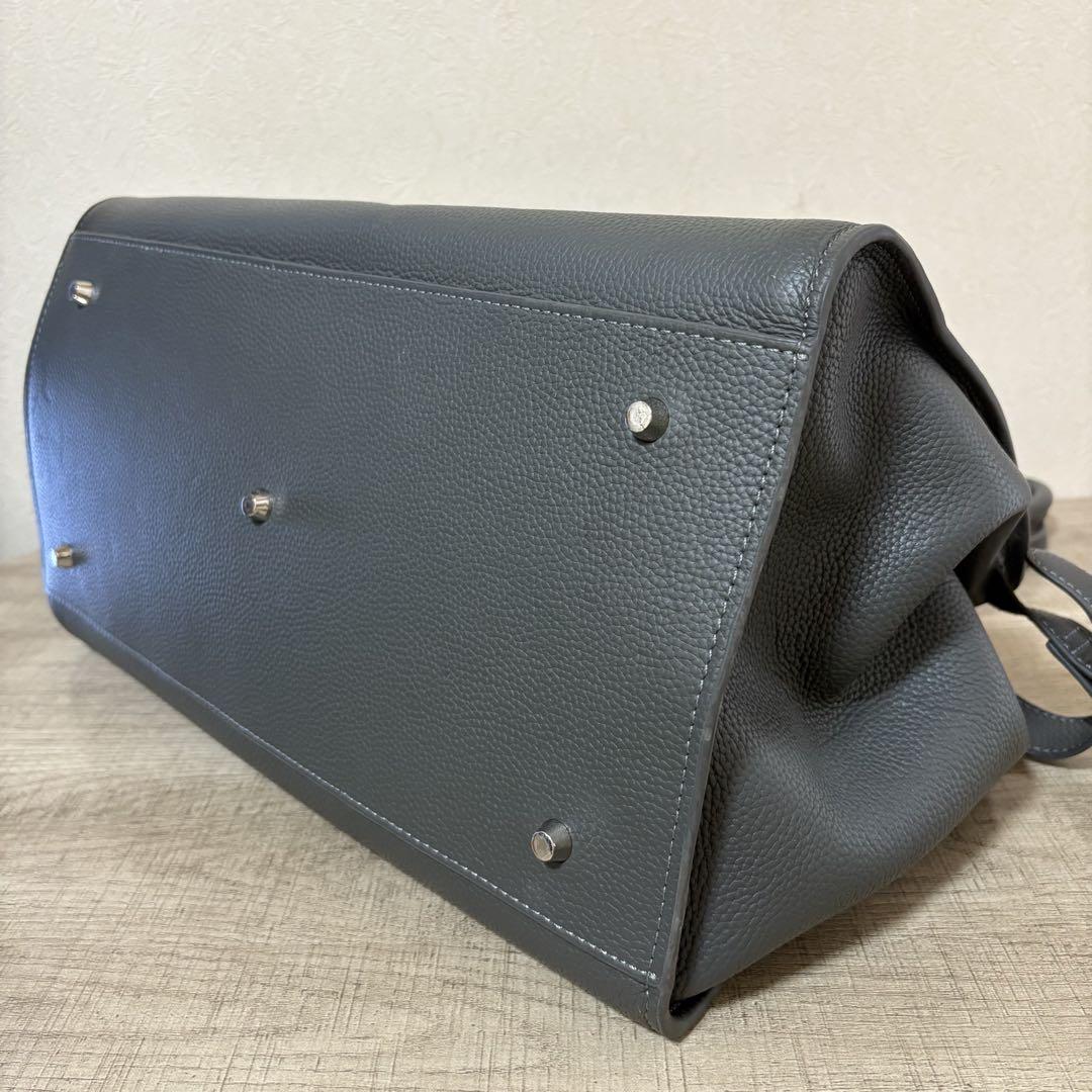 JISTORY SIDE BELT BOSTON BAG グレー
