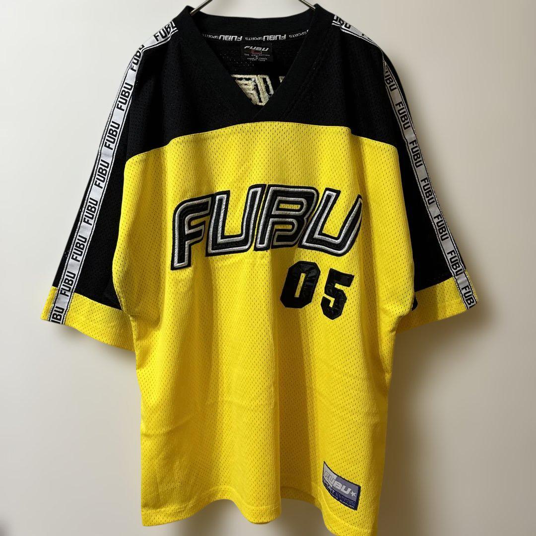 全国どこでも送料無料！ ゲームシャツ フブ 希少】FUBU メッシュ メルカリ - 90s Tシャツ シャツ